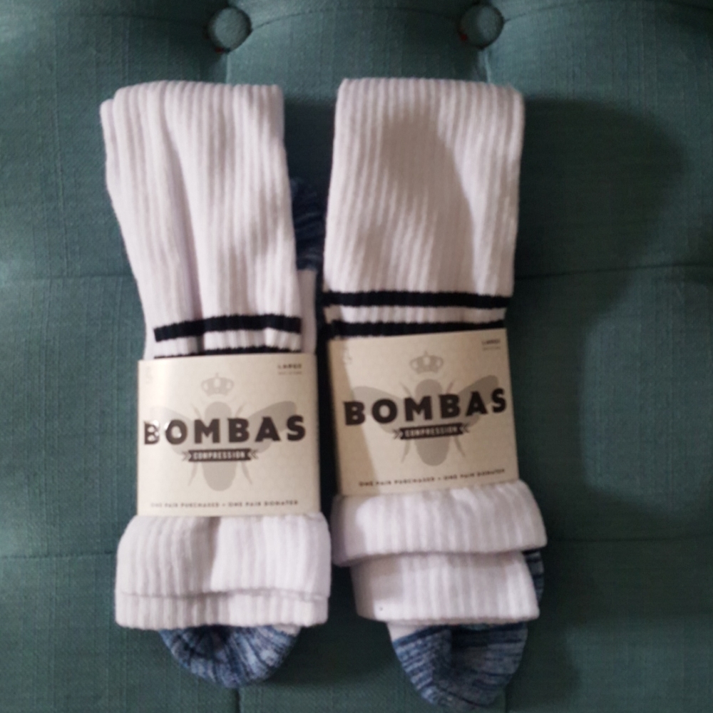 Bombas Compression Socks-Mens Lge